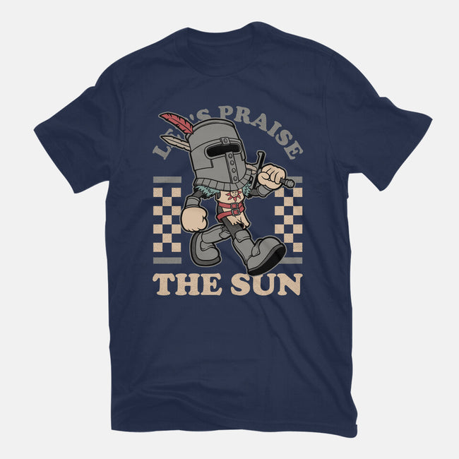 Game Mascot Sun Warrior-Mens-Heavyweight-Tee-Studio Mootant