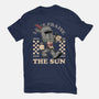 Game Mascot Sun Warrior-Mens-Heavyweight-Tee-Studio Mootant