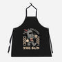 Game Mascot Sun Warrior-Unisex-Kitchen-Apron-Studio Mootant