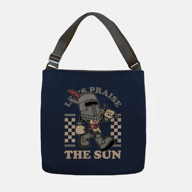Game Mascot Sun Warrior-None-Adjustable Tote-Bag-Studio Mootant