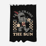 Game Mascot Sun Warrior-None-Polyester-Shower Curtain-Studio Mootant