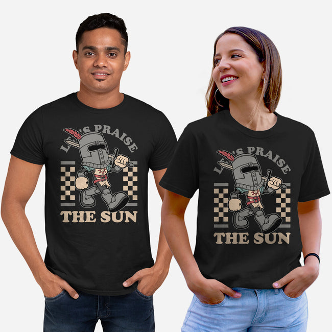 Game Mascot Sun Warrior-Unisex-Basic-Tee-Studio Mootant