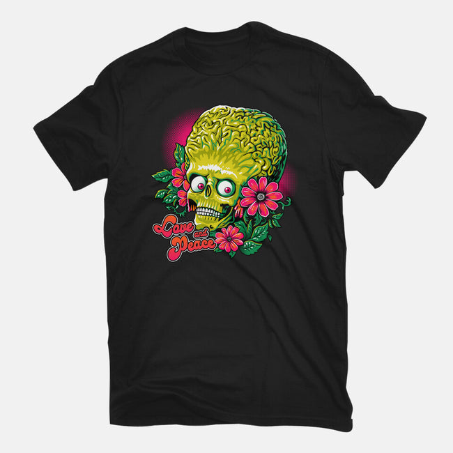 Love And Peace-Mens-Heavyweight-Tee-daobiwan