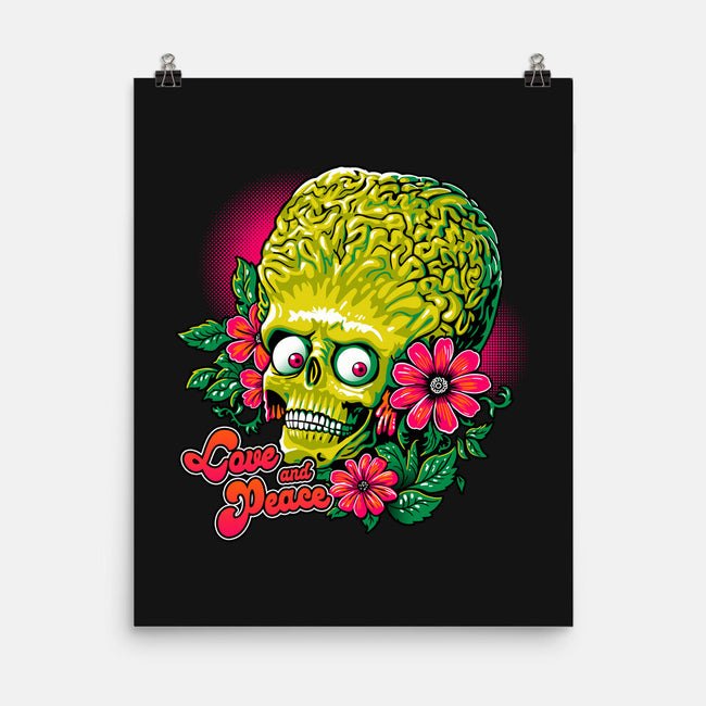 Love And Peace-None-Matte-Poster-daobiwan