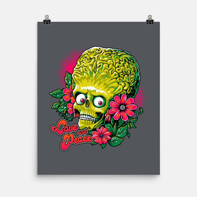 Love And Peace-None-Matte-Poster-daobiwan