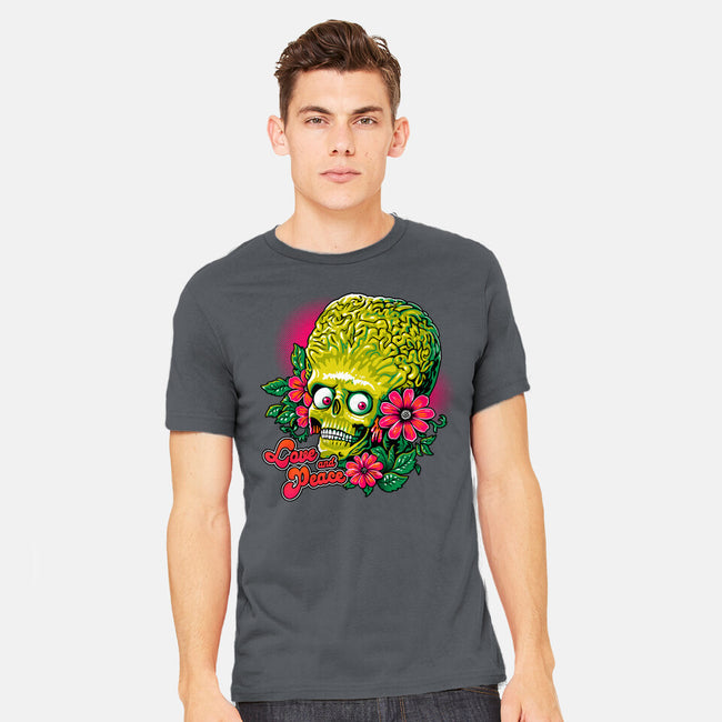 Love And Peace-Mens-Heavyweight-Tee-daobiwan
