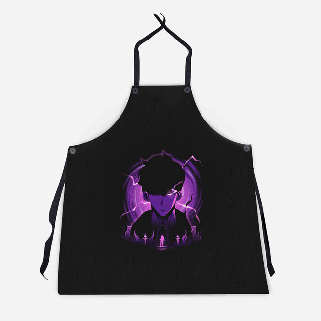 The Shadow Monarch-Unisex-Kitchen-Apron-grevalra