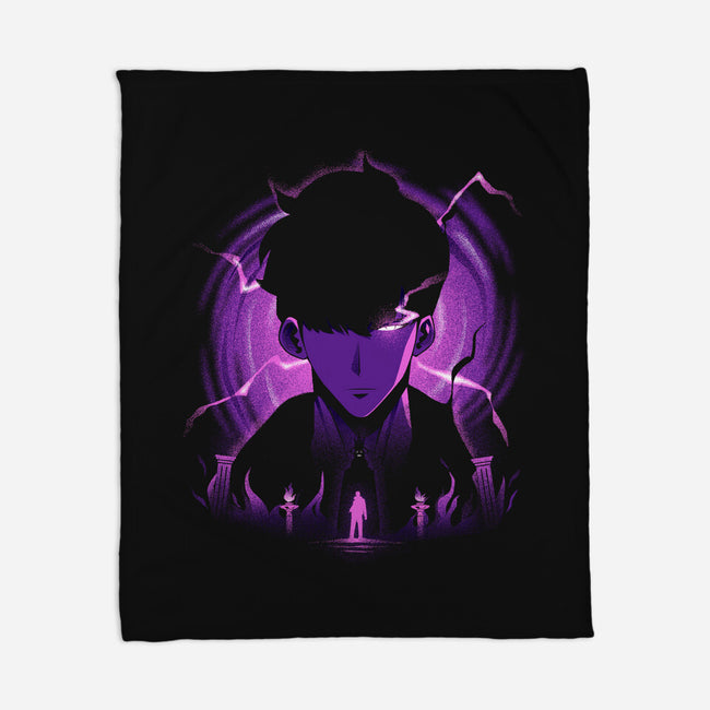 The Shadow Monarch-None-Fleece-Blanket-grevalra
