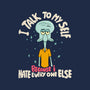 You Are Weird I Like You-Mens-Heavyweight-Tee-MaxoArt