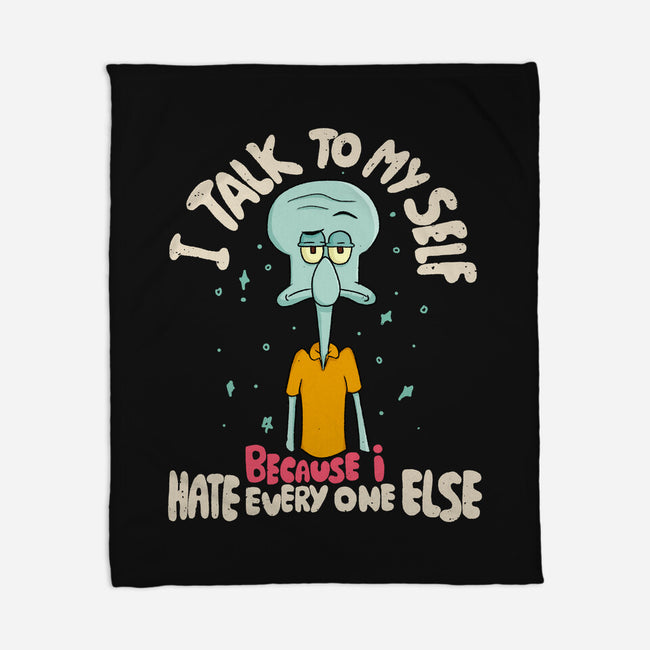You Are Weird I Like You-None-Fleece-Blanket-MaxoArt