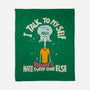 You Are Weird I Like You-None-Fleece-Blanket-MaxoArt