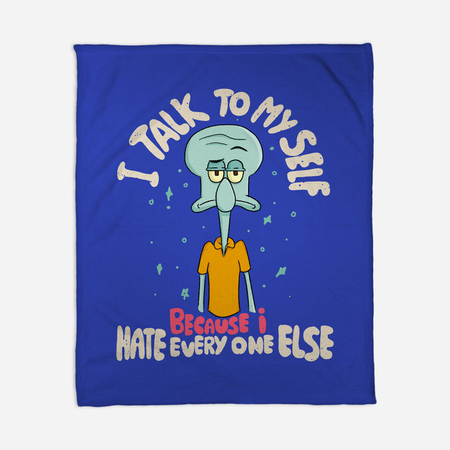 You Are Weird I Like You-None-Fleece-Blanket-MaxoArt