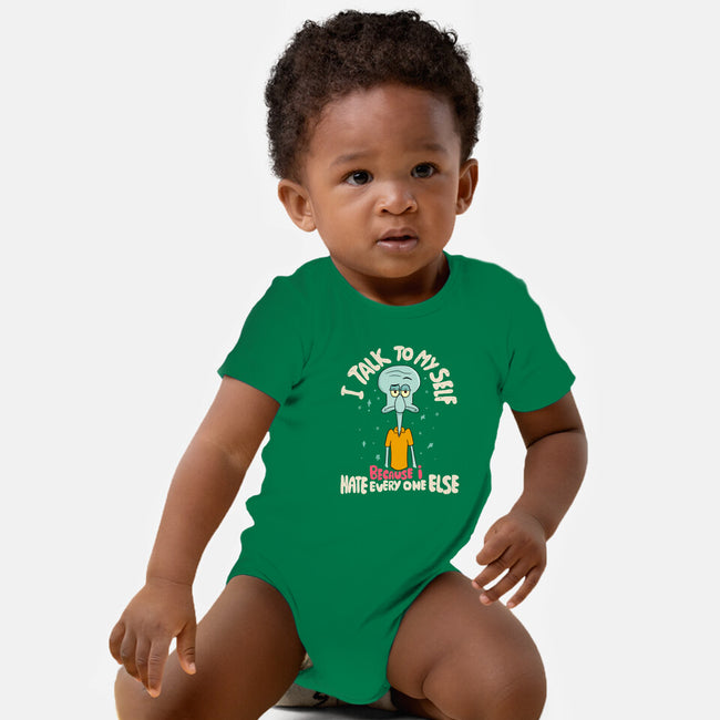 You Are Weird I Like You-Baby-Basic-Onesie-MaxoArt