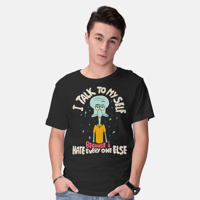 You Are Weird I Like You-Mens-Basic-Tee-MaxoArt