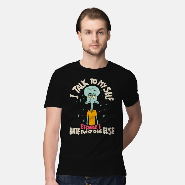 You Are Weird I Like You-Mens-Premium-Tee-MaxoArt