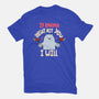 If Karma Doesn't Hit You I Will-Mens-Premium-Tee-MaxoArt