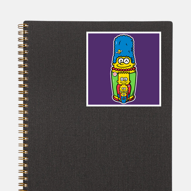 Matryoshka Mom-None-Glossy-Sticker-krisren28