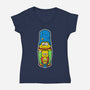 Matryoshka Mom-Womens-V-Neck-Tee-krisren28