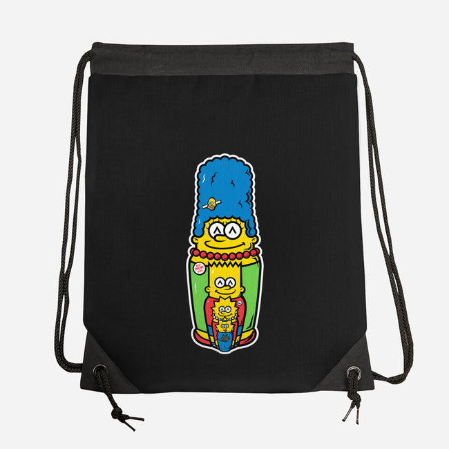 Matryoshka Mom-None-Drawstring-Bag-krisren28