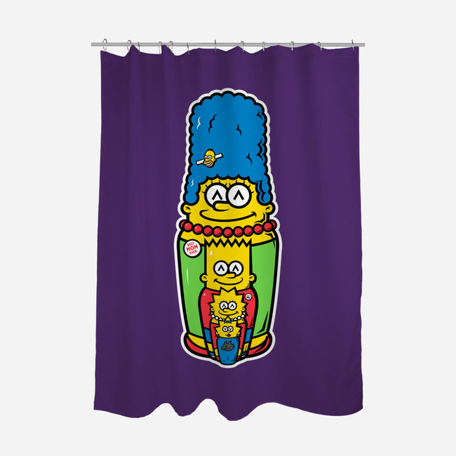 Matryoshka Mom-None-Polyester-Shower Curtain-krisren28