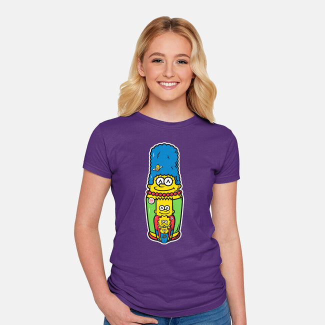 Matryoshka Mom-Womens-Fitted-Tee-krisren28