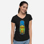 Matryoshka Mom-Womens-V-Neck-Tee-krisren28