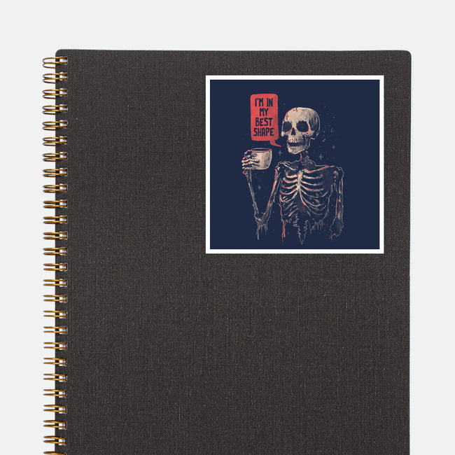 In My Best Shape-None-Glossy-Sticker-eduely