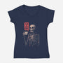 In My Best Shape-Womens-V-Neck-Tee-eduely