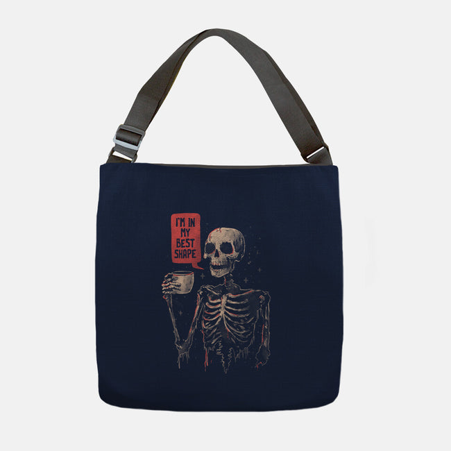 In My Best Shape-None-Adjustable Tote-Bag-eduely