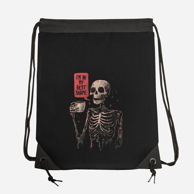 In My Best Shape-None-Drawstring-Bag-eduely