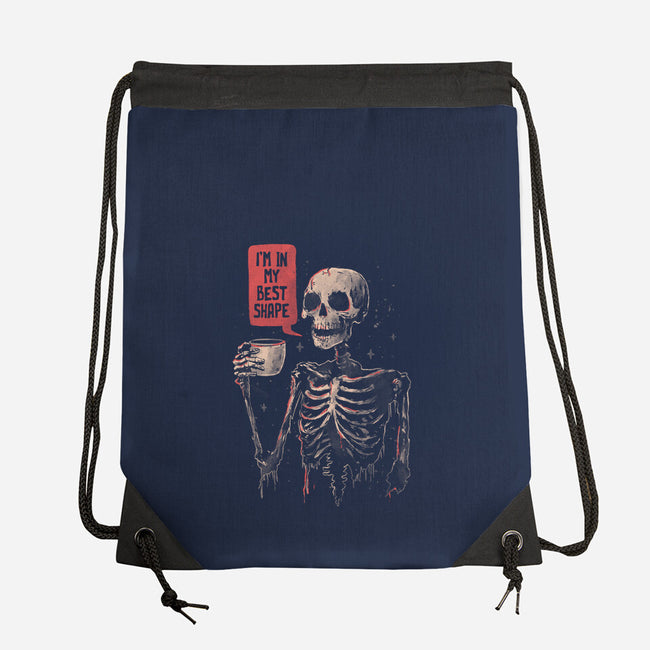 In My Best Shape-None-Drawstring-Bag-eduely