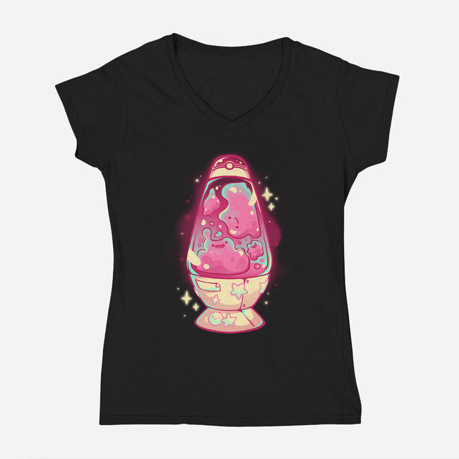 Anything Lamp-Womens-V-Neck-Tee-Arigatees