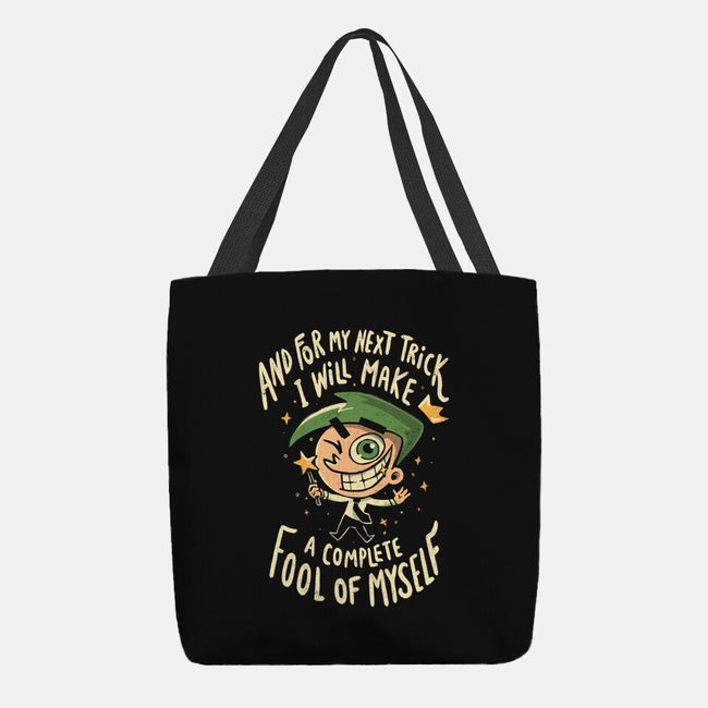 Fool Of Myself Trick-None-Basic Tote-Bag-Arigatees