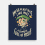 Fool Of Myself Trick-None-Matte-Poster-Arigatees