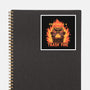 Everything Is A Trash Fire-None-Glossy-Sticker-TechraNova