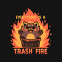 Everything Is A Trash Fire-None-Adjustable Tote-Bag-TechraNova