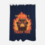 Everything Is A Trash Fire-None-Polyester-Shower Curtain-TechraNova
