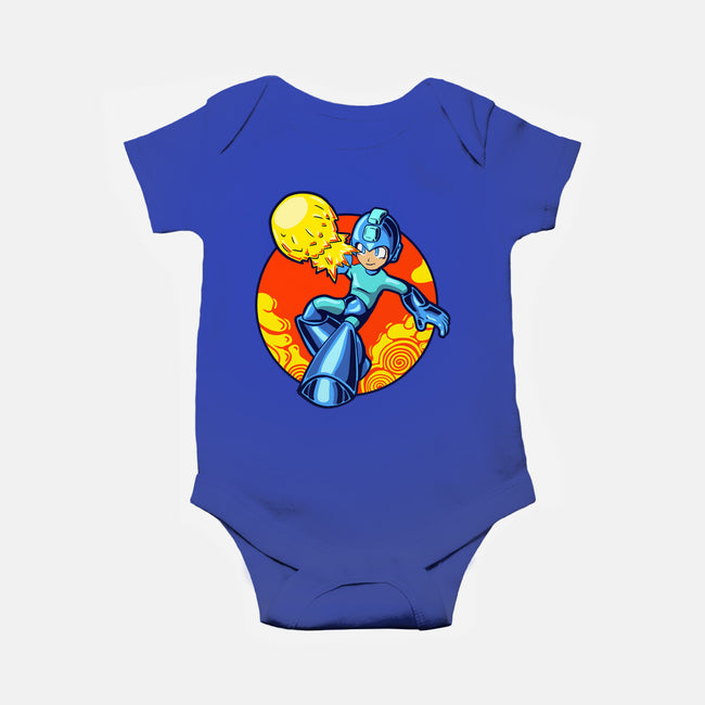 Super Cannon-Baby-Basic-Onesie-nickzzarto