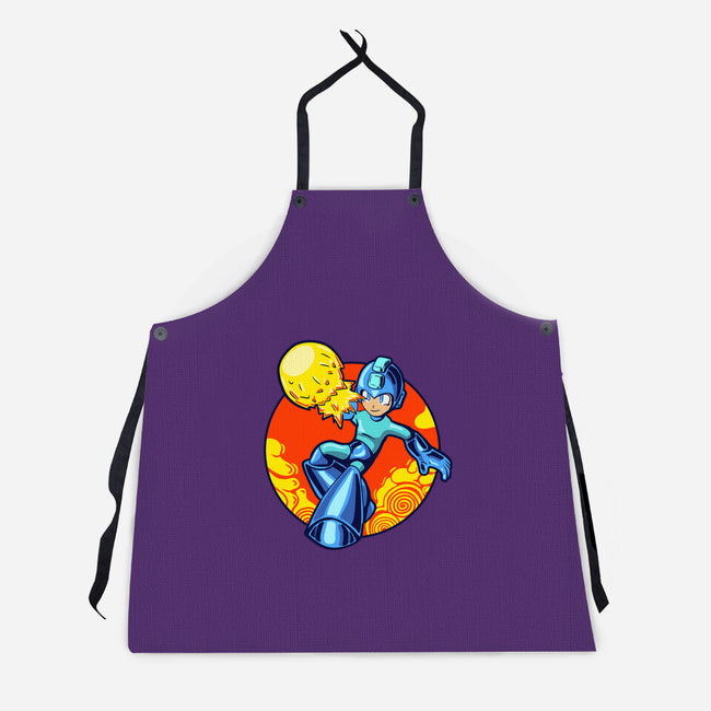 Super Cannon-Unisex-Kitchen-Apron-nickzzarto