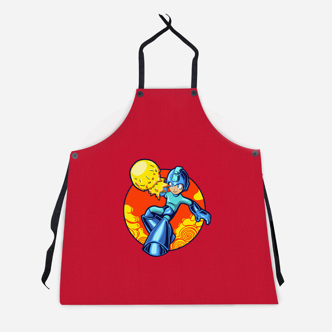 Super Cannon-Unisex-Kitchen-Apron-nickzzarto