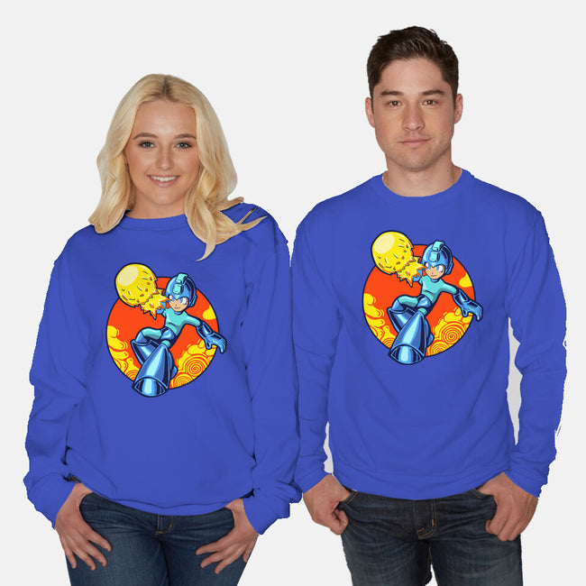 Super Cannon-Unisex-Crew Neck-Sweatshirt-nickzzarto