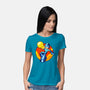 Super Cannon-Womens-Basic-Tee-nickzzarto