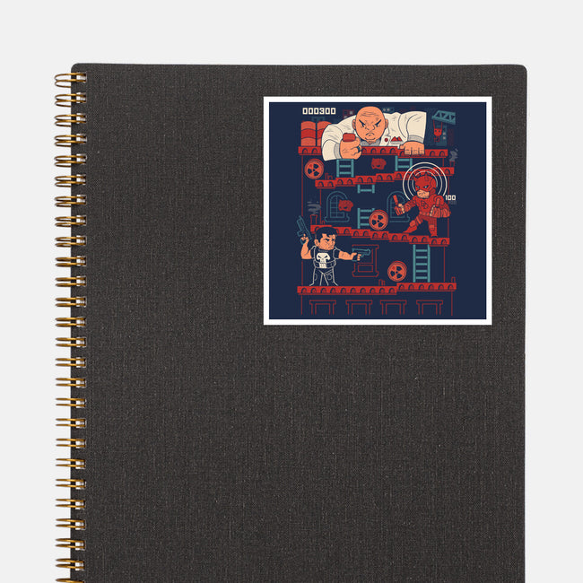 Hell’s Arcade-None-Glossy-Sticker-Heyra Vieira