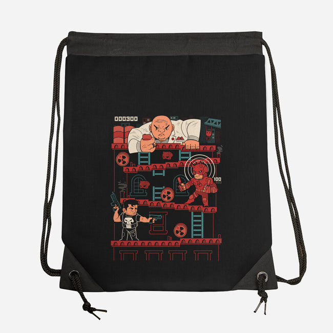 Hell’s Arcade-None-Drawstring-Bag-Heyra Vieira