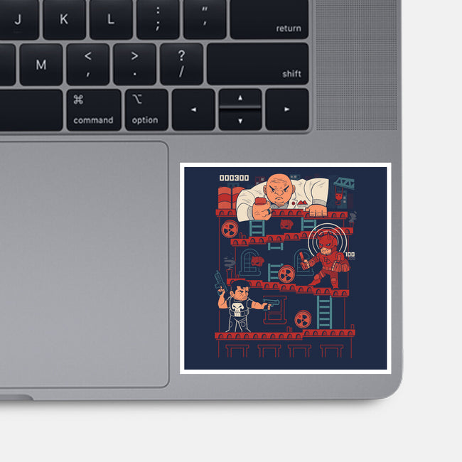 Hell’s Arcade-None-Glossy-Sticker-Heyra Vieira