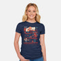 Hell’s Arcade-Womens-Fitted-Tee-Heyra Vieira