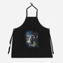 Riding Meteorites-Unisex-Kitchen-Apron-zascanauta