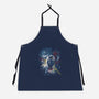 Riding Meteorites-Unisex-Kitchen-Apron-zascanauta