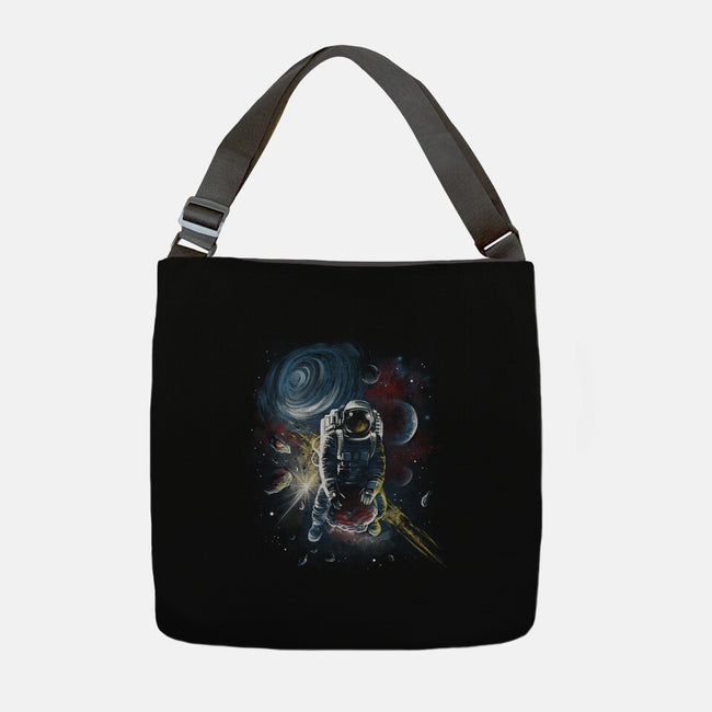 Riding Meteorites-None-Adjustable Tote-Bag-zascanauta