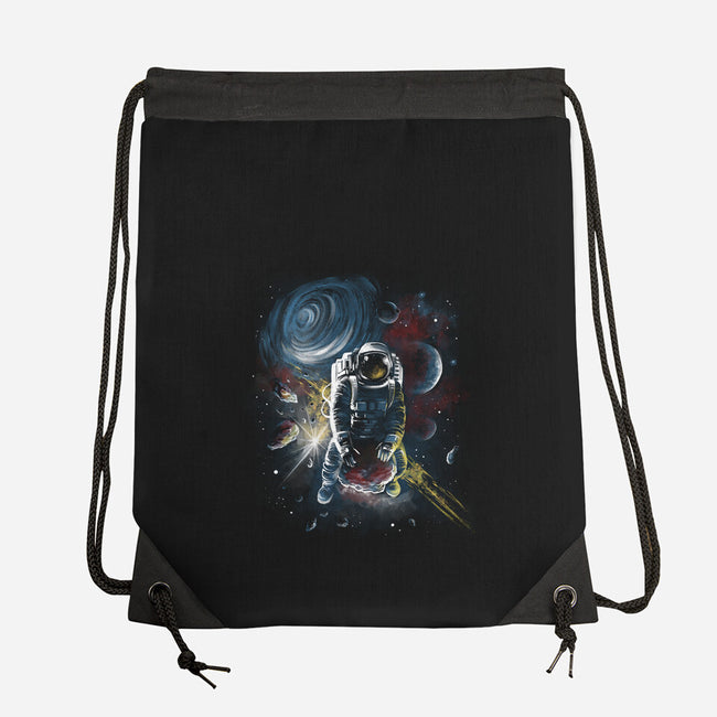 Riding Meteorites-None-Drawstring-Bag-zascanauta